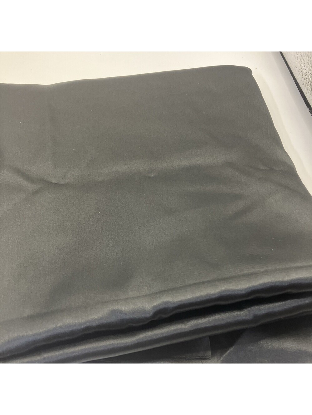 56”x156” Black SATIN FABRIC DIY Wedding Party Crafts Sew Decorations New